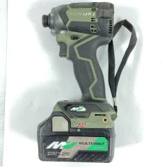  HiKOKI ハイコーキ 36V コードレスインパクトドライバ バッテリ1個付 ※PSEマークあり WH36DC カーキ Cランク