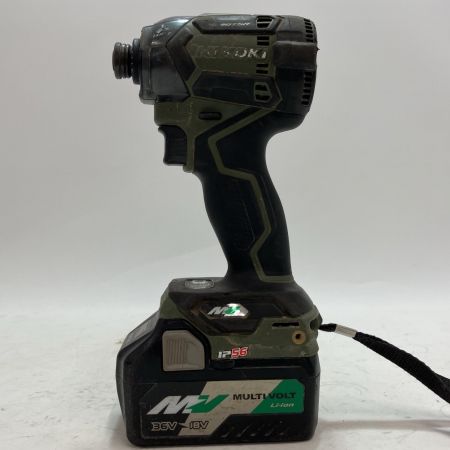 HiKOKI ハイコーキ インパクトドライバ WH36DC カーキ 充電池1個付