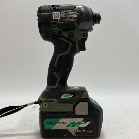 HiKOKI ハイコーキ インパクトドライバ WH36DC カーキ 充電池1個付
