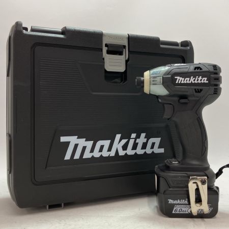 MAKITA マキタ インパクトドライバ TS131D ブラック 充電器・充電池2個・ケース付 14.4v 6.0Ah