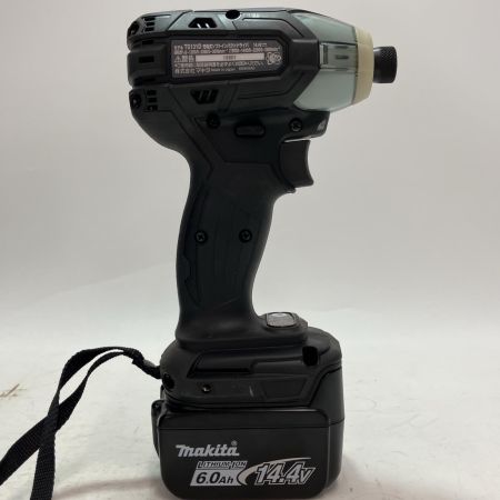 MAKITA マキタ インパクトドライバ TS131D ブラック 充電器・充電池2個・ケース付 14.4v 6.0Ah