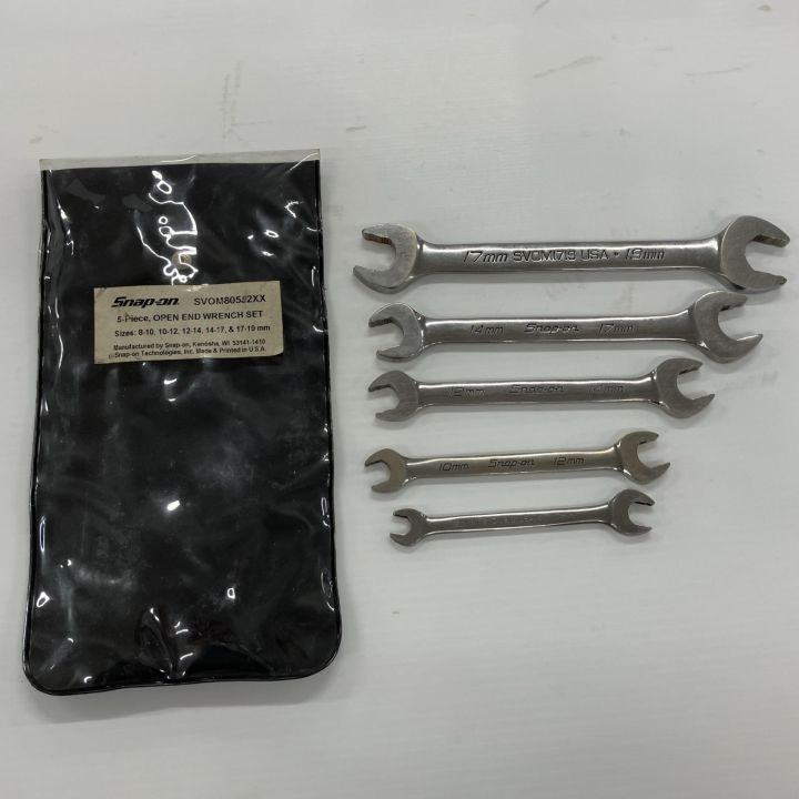 Snap-on スナップオン ハンドツール スパナ5点セット SVOMシリーズ 8 