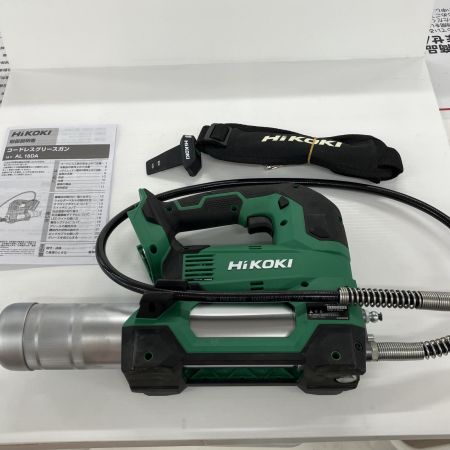 HiKOKI ハイコーキ コードレスグリースガン AL18DA 18v