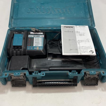 MAKITA マキタ 18v コードレスマルチツール  TM51D ブルー 充電器・ケース付