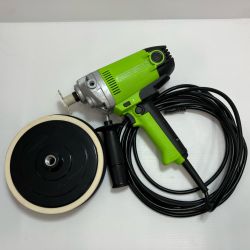 ASTRO PRODUCTS アストロプロダクツ ポリッシャー AP050619 黄緑 コード式 スポンジバフ付 Bランク