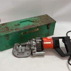 IKURA SEIKI CO.,LTD. 育良精機 電動油圧式ミニパンチャー IS-14MP レッド ケース付 Cランク