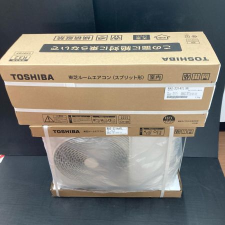 TOSHIBA 東芝 ルームエアコン  RAS-2214 2024年モデル 室外機セット 冷暖房
