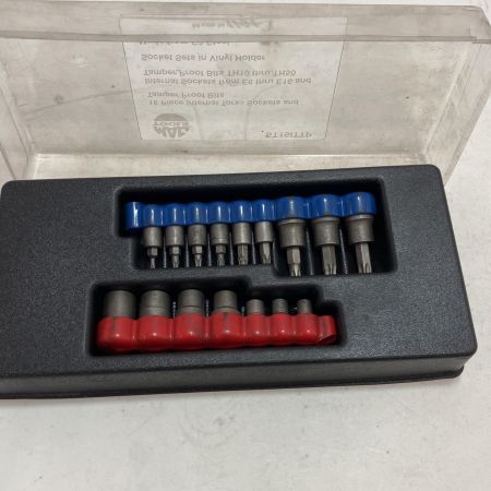 MAC TOOLS マック ソケット&タンパープルーフビットセット ST16ITTP