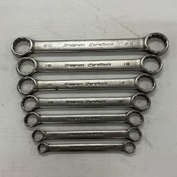 Snap-on スナップオン ユーロツール両口メガネレンチ EBM8～22mm ７本ｾｯﾄ Bランク