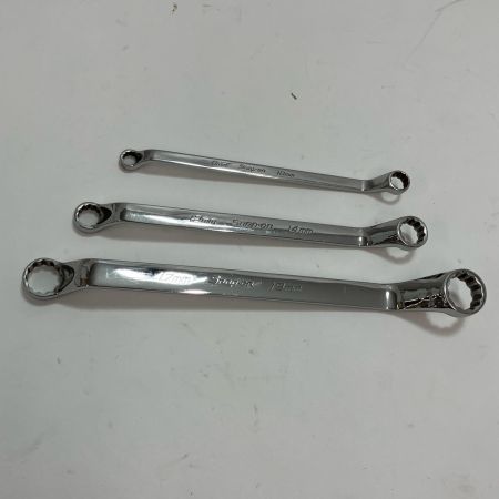Snap-on スナップオン 工具 ハンドツール 両口メガネレンチ XOM810/1214/1719 ３本ｾｯﾄ