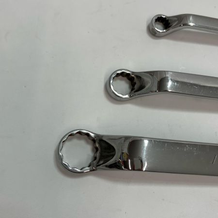Snap-on スナップオン 工具 ハンドツール 両口メガネレンチ XOM810/1214/1719 ３本ｾｯﾄ