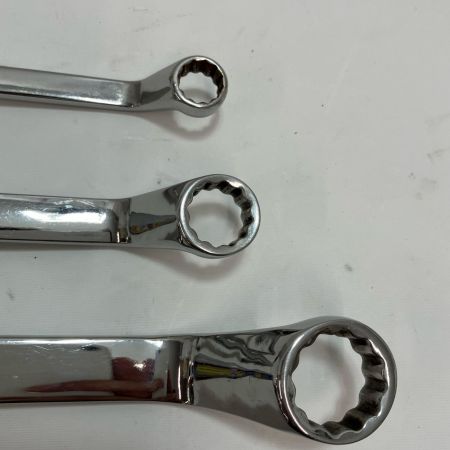 Snap-on スナップオン 工具 ハンドツール 両口メガネレンチ XOM810/1214/1719 ３本ｾｯﾄ