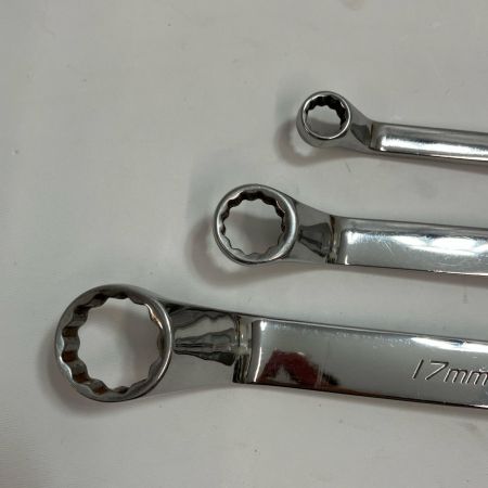 Snap-on スナップオン 工具 ハンドツール 両口メガネレンチ XOM810/1214/1719 ３本ｾｯﾄ