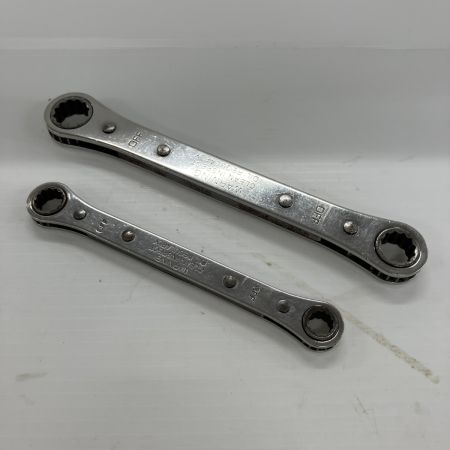 Snap-on スナップオン 板ラチェットレンチ RBM810/1214 2本ｾｯﾄ