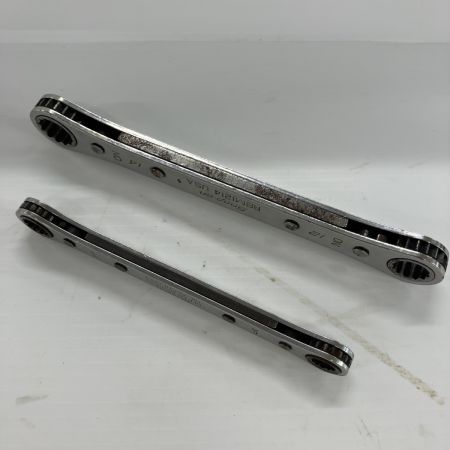 Snap-on スナップオン 板ラチェットレンチ RBM810/1214 2本ｾｯﾄ
