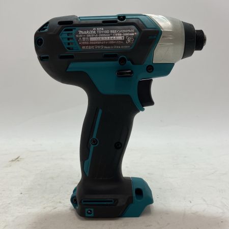 MAKITA マキタ 工具 10.8v コードレスインパクトドライバ TD110D 本体のみ