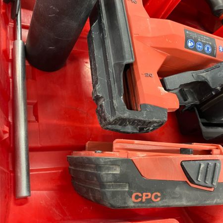 Hilti ヒルティ 充電式鋲打ち機 コンクリートネイラー BX3-ME-02 レッド 充電器・充電池2個・ケース付
