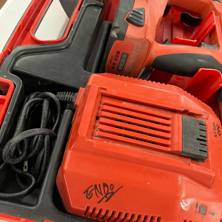 ヒルティ　HILTI　BX3　コンクリートネイラ　中古品　バッテリ21.6V二個/充電器付き　【ハンズクラフト宜野湾店】 楽天市場】hilti ヒルティ bx3の通販
