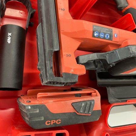 Hilti ヒルティ 充電式鋲打ち機 コンクリートネイラー BX3-ME-02 レッド 充電器・充電池2個・ケース付