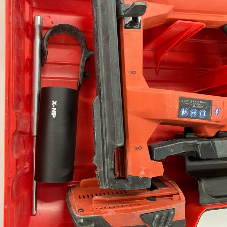 Hilti ヒルティ 充電式鋲打ち機 コンクリートネイラー BX3-ME-02 レッド 充電器・充電池2個・ケース付
