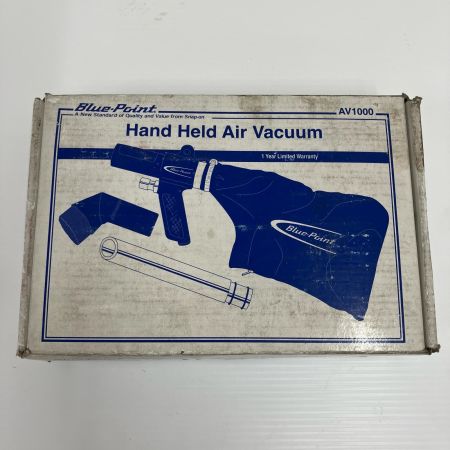 Snap-on スナップオン バキュームクリーナー  Blue-Point エアーダスター AV1000 ブルー