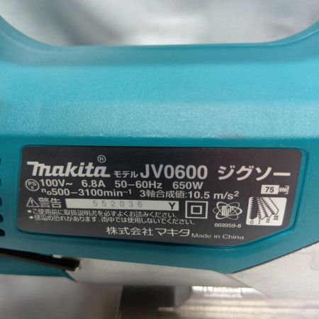 MAKITA マキタ JV0600K ブルー 未使用品 ケース付 コード式 100v JV0600K ブルー