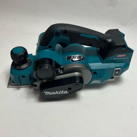 MAKITA マキタ コードレス式 40v 電動カンナ KP001GZ ブルー  KP001GZ ブルー