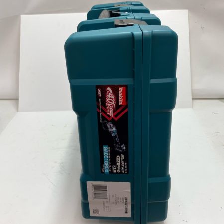 MAKITA マキタ 工具 ディスクグラインダー GA001GRDX ブルー 充電器・充電池2個・ケース付 コードレス式 100mm 40v 2.5Ah