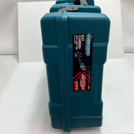 MAKITA マキタ 工具 ディスクグラインダー GA001GRDX ブルー 充電器・充電池2個・ケース付 コードレス式 100mm 40v 2.5Ah