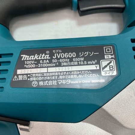 MAKITA マキタ 工具 切断工具 ジグソー JV0600K ブルー 未使用品 コード式 100v ケース付
