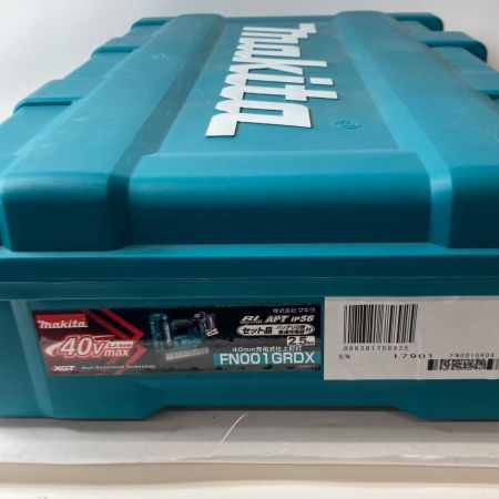 MAKITA マキタ 充電式仕上釘打 FN001GRDX ブルー 40vmax 40mm バッテリー2個・充電器・ケース付