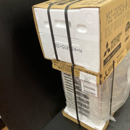 MITSUBISHI ミツビシ ルームエアコン 霧ヶ峰 MSZ-GV2524-W 室外機(MUCZ-G2524)セット 2024年製