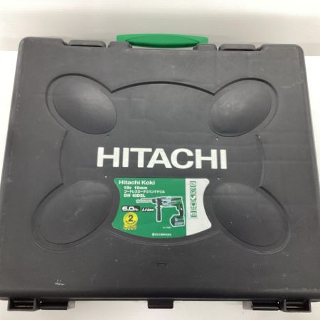 HITACHI 日立 ハンマドリル DH18DSL グリーン 16mm 18v 充電器・充電池3個・ケース付 