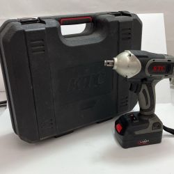 KTC ケーティーシー インパクトレンチ JAE411 ブラック 充電器・充電池2個・ケース付 コードレス式 18v Cランク