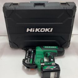 HiKOKI ハイコーキ 工具 電動タッカ N3604DM XP グリーン 充電器・充電池1個付 コードレス式 36v Bランク