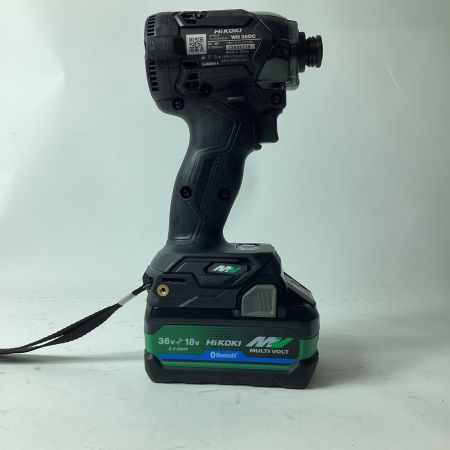 HiKOKI ハイコーキ インパクトドライバ WH36DC 2XPBSZ 充電器・充電池2個・ケース付 36Ｖ 5.0Ah 