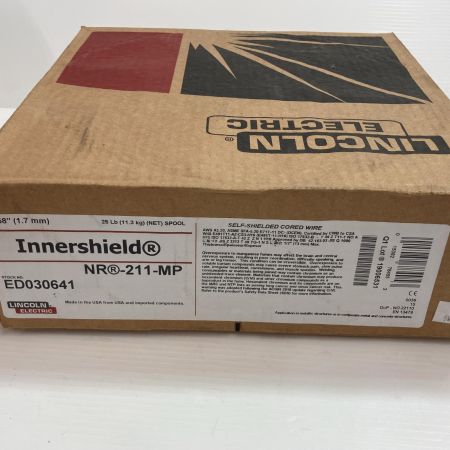 LONCOLN ELECTRIC 工具 溶接ワイヤー NR-211 未使用品