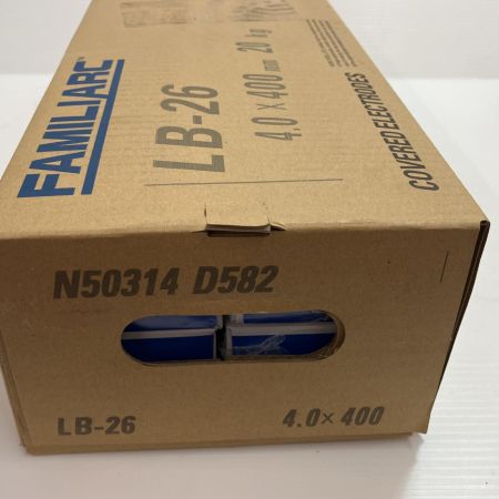 FAMILIARC/KOBELCO 工具 溶接棒 LB-26 4.0×400mm 20kg