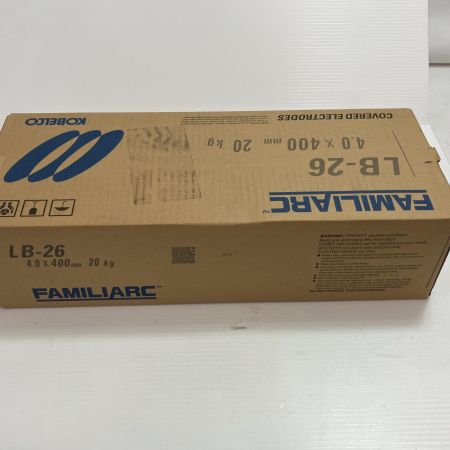 FAMILIARC/KOBELCO 工具 溶接棒 LB-26 4.0×400mm 20kg