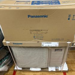 Panasonic パナソニック ルームエアコン エオリア CS-UX402D2 2021年製 200V 14畳 室外機セット Nランク