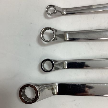 Snap-on スナップオン ハンドツール 両口メガネレンチ XOM604JX 8-10,10-12,12-14,14-17 4本セット