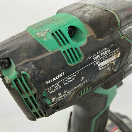 HiKOKI ハイコーキ コードレスインパクトレンチ  WR18DH グリーン 18v 12.7mm バッテリー付