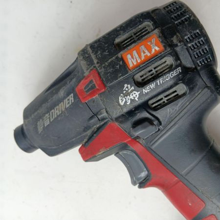 MAX マックス 充電式静音インパクトドライバ PJ-SD102 ブラック 本体のみ 14.4v/18v