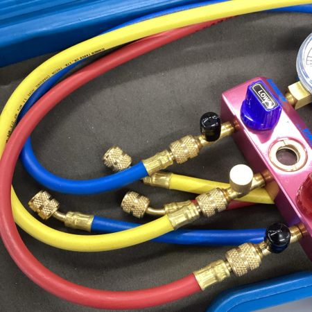 イチネンTASCO 工具 工具関連用品 マニホールド ケース付 R410A/R32