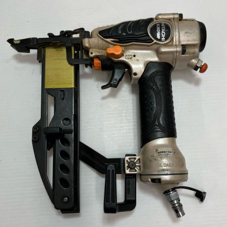 HITACHI 日立 工具 エアツール エアタッカ N3804MF ベージュ ケース付 常圧 38mm