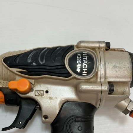 HITACHI 日立 工具 エアツール エアタッカ N3804MF ベージュ ケース付 常圧 38mm