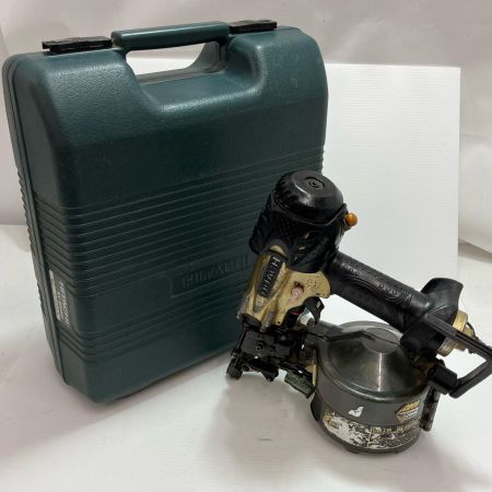HITACHI 日立 工具 エアツール エア釘打ち NV65HMC ゴールド ケース付 高圧 65mm