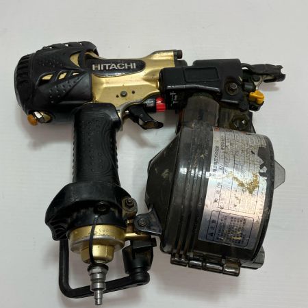 HITACHI 日立 工具 エアツール エア釘打ち NV65HMC ゴールド ケース付 高圧 65mm