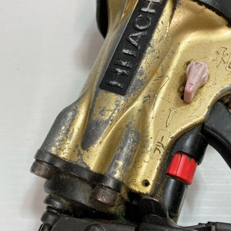 HITACHI 日立 工具 エアツール エア釘打ち NV65HMC ゴールド ケース付 高圧 65mm