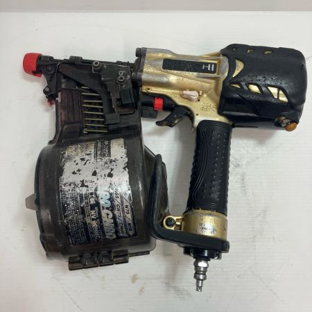 HITACHI 日立 ロール釘打ち機 NV90HMC ゴールド 90mm ケース付 高圧